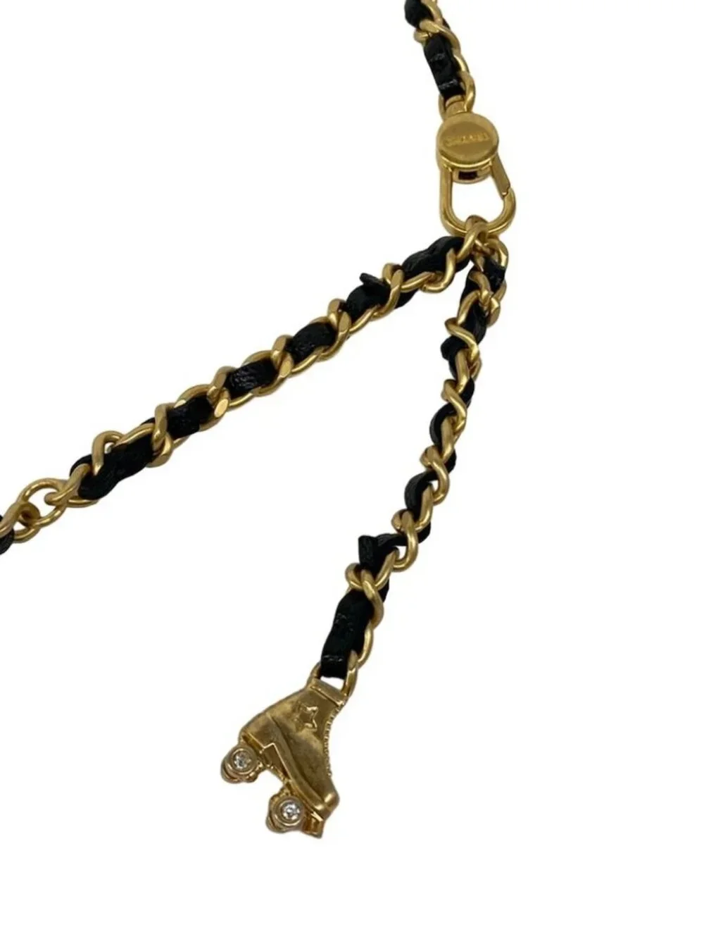 CHANEL Matelasse AP3693 Black Calfskin Bum Bag gold hardware